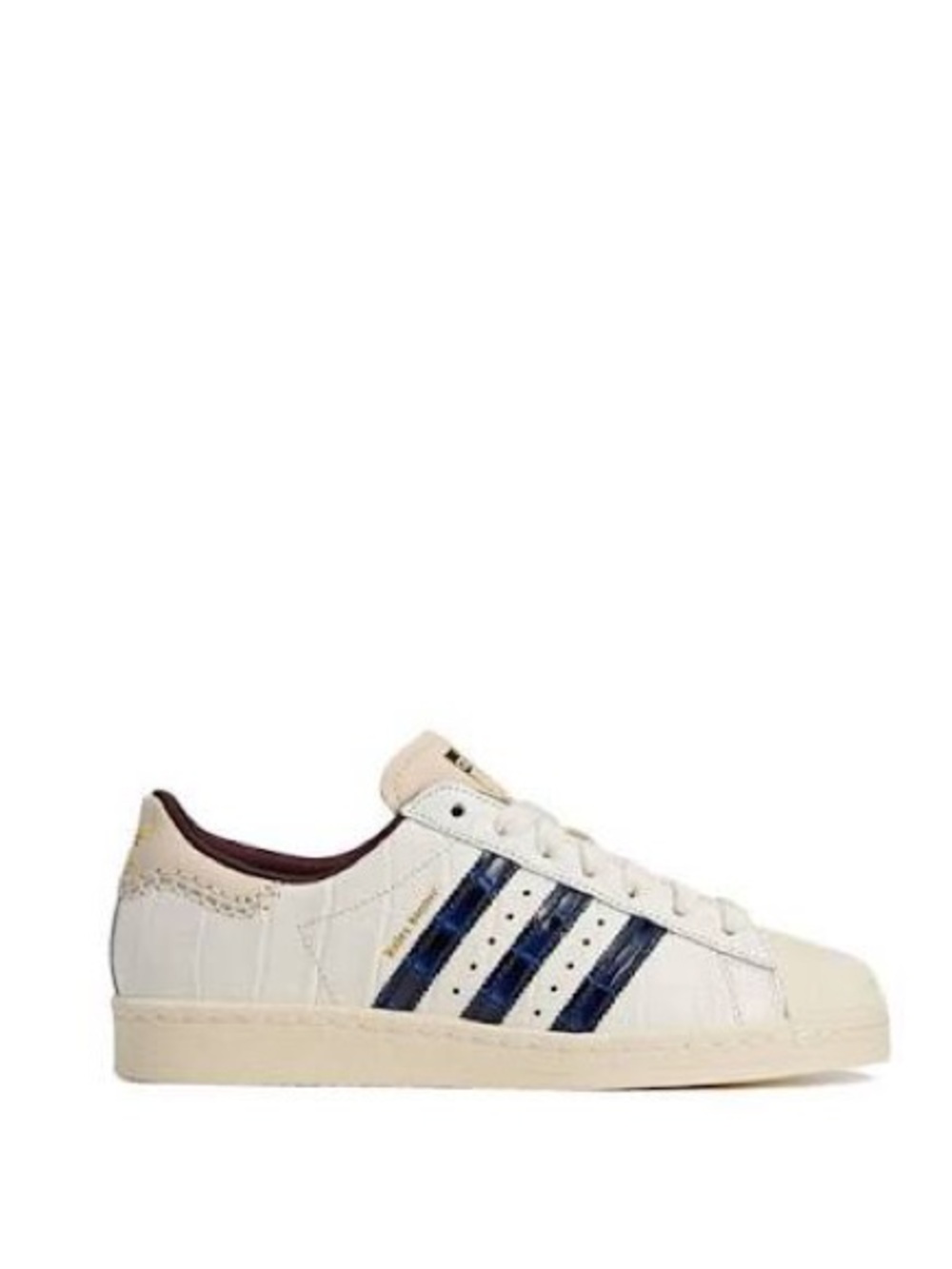 Adidas x Wales Bonner Superstar Sneakers White and Collegiate Navy | Size 8 W